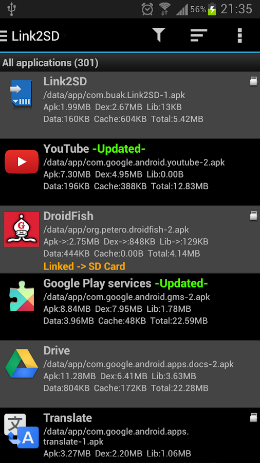 Link2SD Plus (New) - screenshot