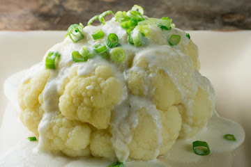 Cauliflower with Blue Cheese Sauce