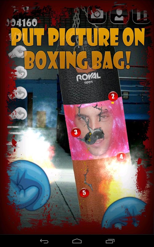 Android application Boxing Bag screenshort