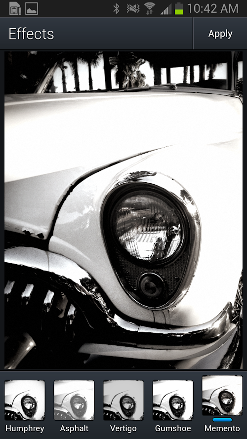 Android application Aviary Effects: Noir screenshort