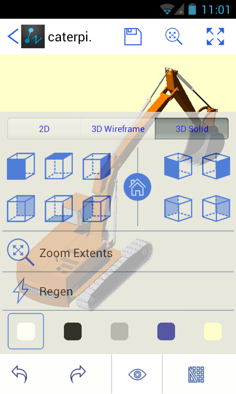 ZWCAD Touch - screenshot