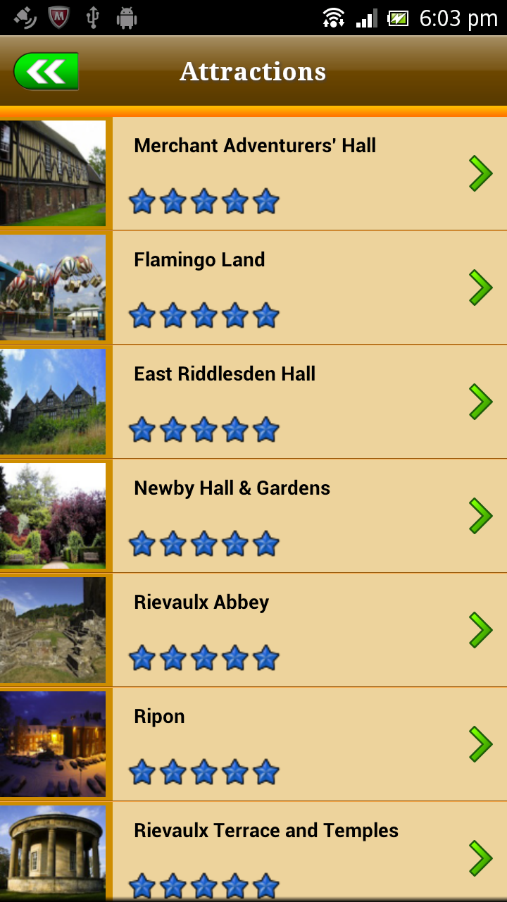 York Offline Map Travel Guide Screen 3