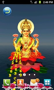 Laxmi Pooja 3D Live Wallpaper