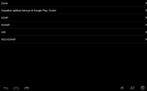 Download Kompilasi KUHP - KUHAP - HIR APK for PC