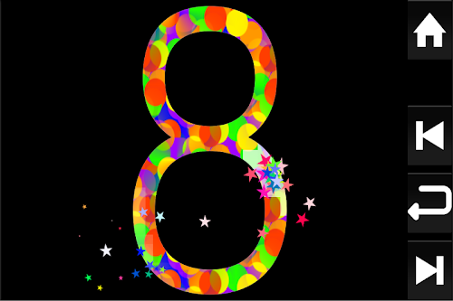 Android application Touch Follow Numbers screenshort