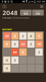 2048 Number puzzle game - screenshot thumbnail