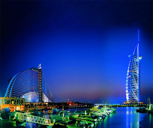 Dubai Night Live Wallpaper