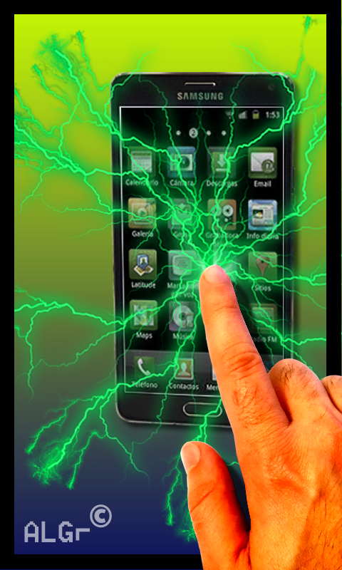 Electric Screen Simulator Joke Screen 3
