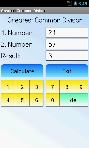 Greatest Common Divisor