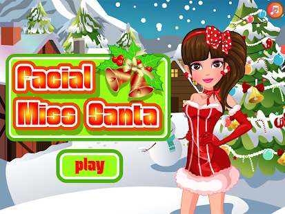 Free Makeover facial miss santa APK for Android