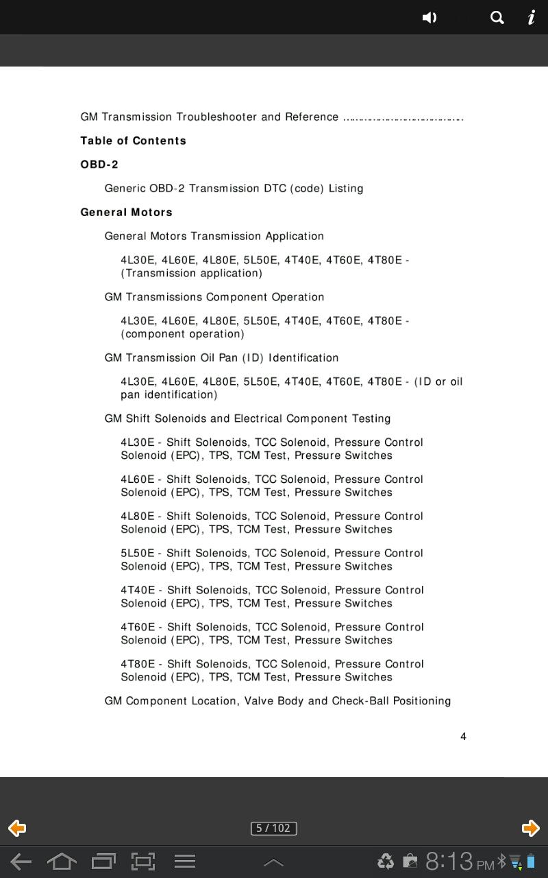 GM Transmission Troubleshooter (Android) reviews at ... gm 4l30e wiring diagram 