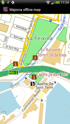 【免費旅遊App】Majorca offline map-APP點子