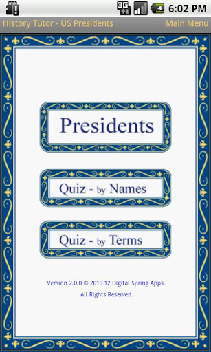 History Tutor US Presidents