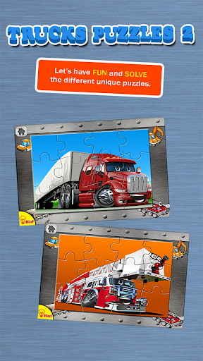 Truck Puzzles: Kids Puzzles