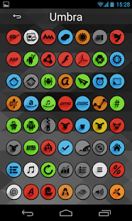 Umbra - Icon Pack - screenshot thumbnail
