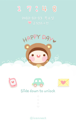 Bebe Happy Day go locker theme