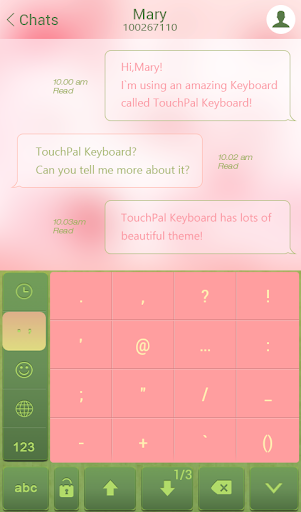 免費下載生產應用APP|TouchPal Spring Garden Theme app開箱文|APP開箱王