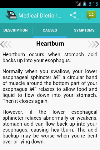 Medical Dictionary - screenshot