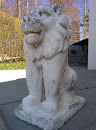Huge Stone Lion Monument