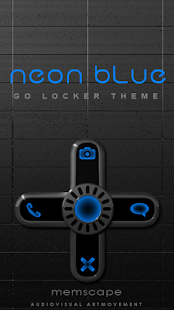 How to install GO Locker NEON BLUE Theme 1.0 mod apk for laptop