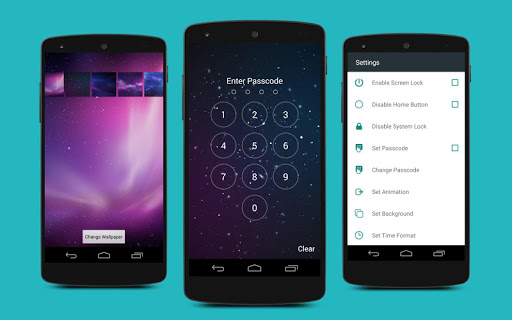 Galaxy Passcode Lockscreen