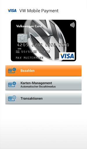 Volkswagen Mobile Payment App