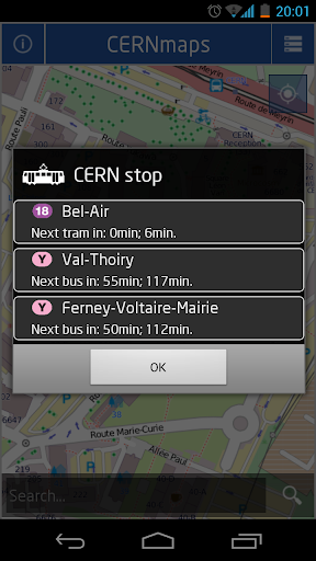 【免費交通運輸App】CERN Maps-APP點子