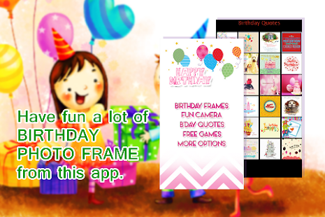 Free Birthday Frames + Wallpapers APK for Android