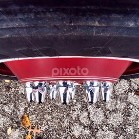 Fire truck hubcap by Bridget Wegrzyn - Artistic Objects Other Objects