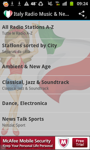 Italian Radio Music News