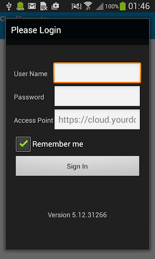 Cloud Android Client