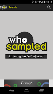 WhoSampled - screenshot thumbnail