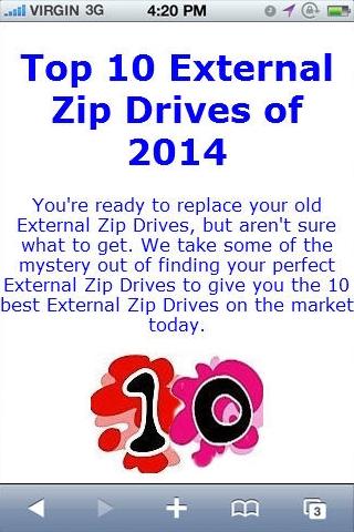 External Zip Drive Reviews