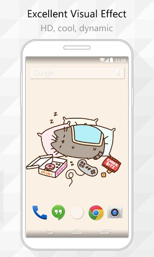 Sleeping Cat Live Wallpaper