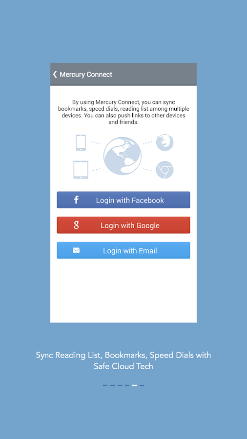 Mercury Browser - screenshot