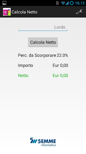 Calcola Netto