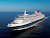 Cunard's Queen Victoria at sea. The ocean liner travels to the Caribbean, Central America, South Pacific, Mediterranean, Northern Europe and transatlantic routes. 