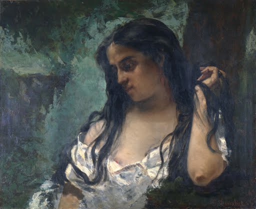 Gypsy In Reflection Gustave Courbet Google Arts Culture