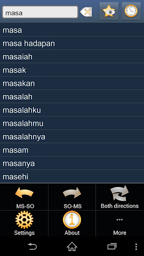 Malay Somali dictionary