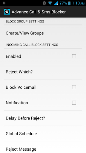 Extreme Calls Sms Blocker