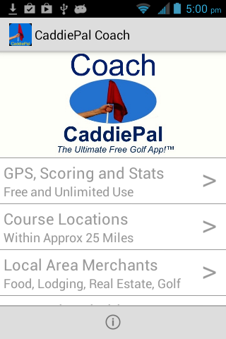 CaddiePal Coach