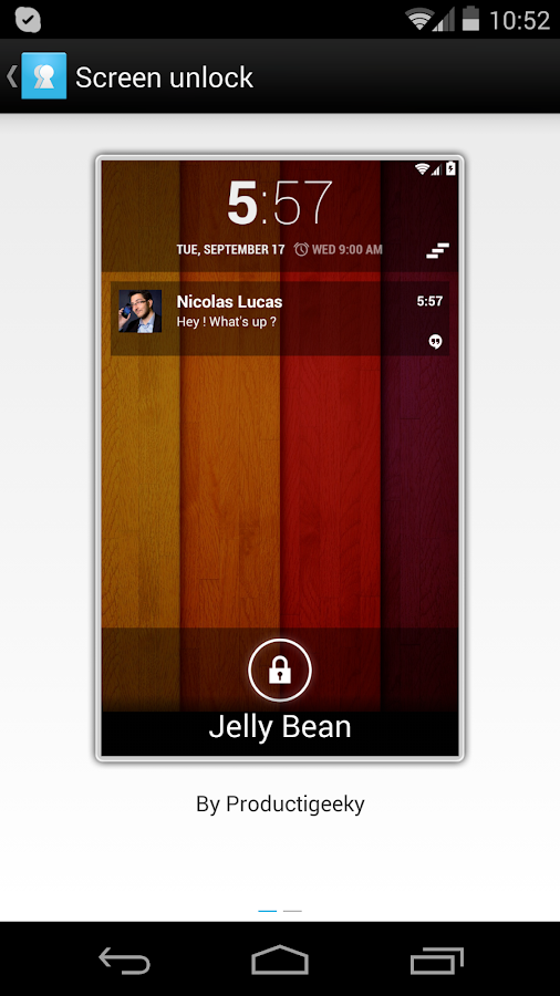 LockerPro Lockscreen - screenshot