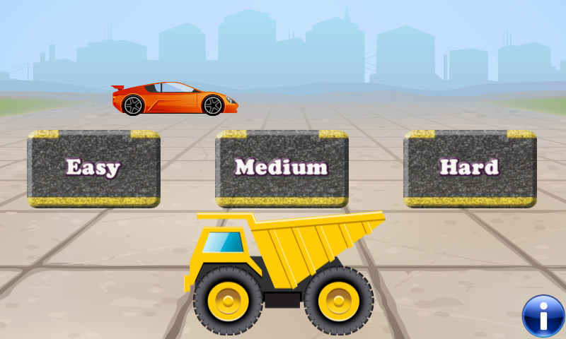 Vehicles and cars for toddler Screen 1