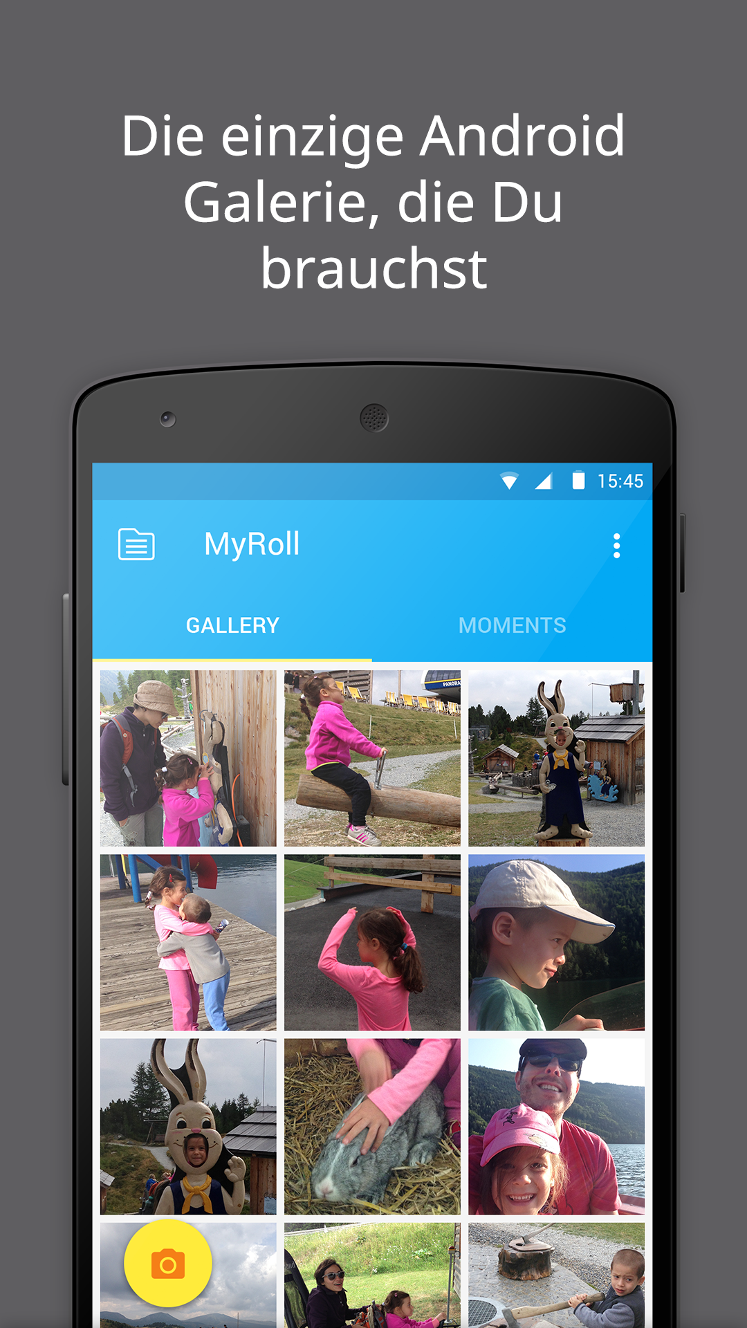Android application Gallery screenshort