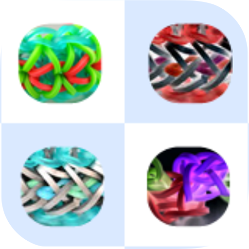 Loom Band Matcher Rainbow Fun LOGO-APP點子