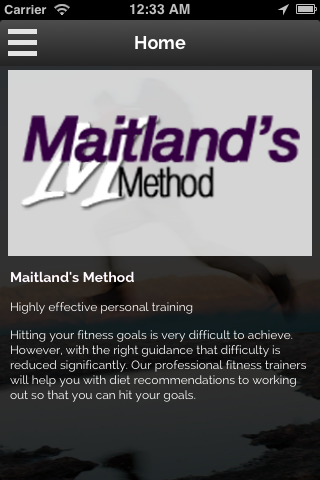 Maitlands Method