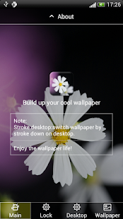 Charming Flower Lock Wallpaper