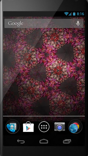 【免費個人化App】Kaleidoscope LiveWallpaper-APP點子