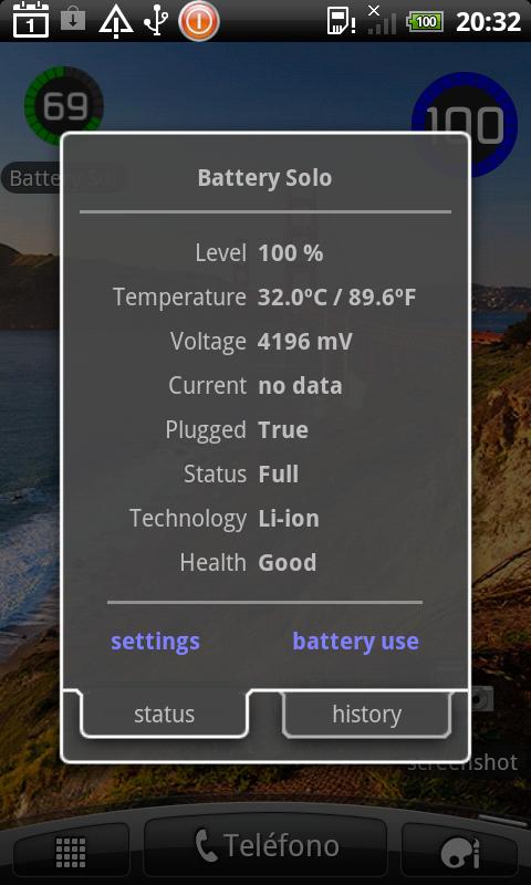 Battery Solo Widget Pro Screen 2