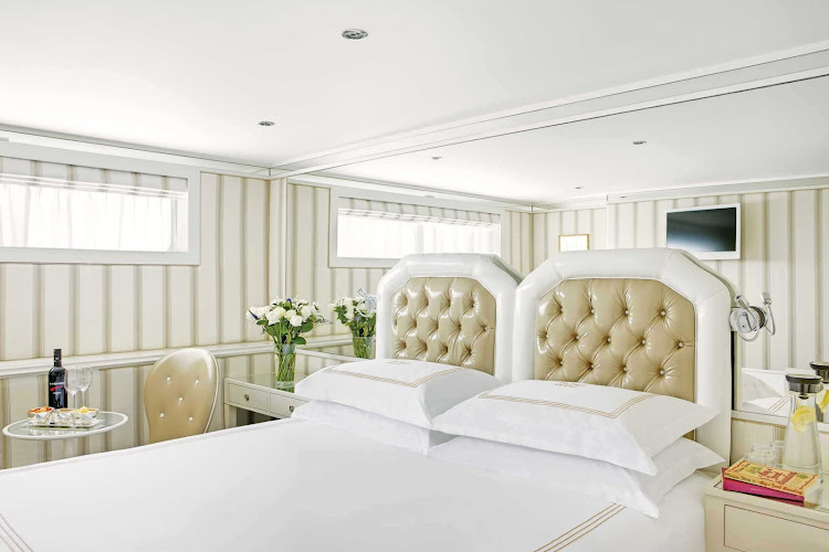 The River Duchess's classically designed staterooms will impress during your European voyage.